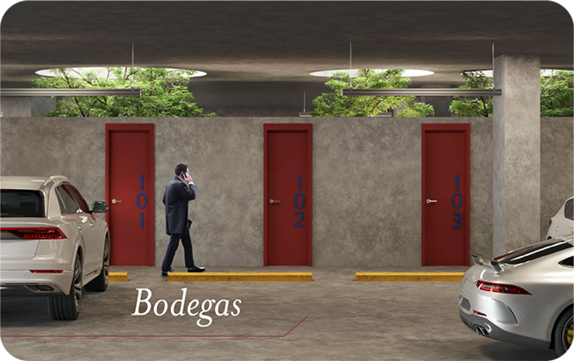 Bodega del departamento en venta Brittania District